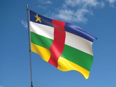 Central African Republic 5ft x 3ft Flag