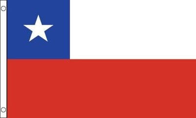 Chile Flag GIANT 8ft x 5ft