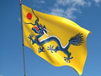 Chinese Dragon Flag 5ft x 3ft