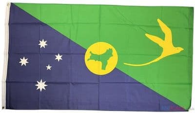 Christmas Island Flag - 5ft x 3ft | Standard Polyester