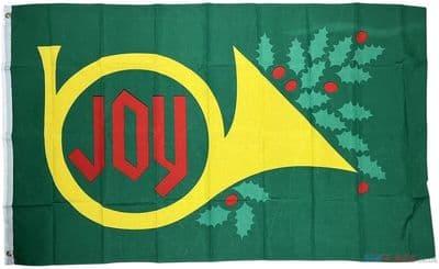 Christmas Joy Flag - 5ft x 3ft | Standard Polyester