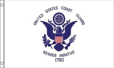 Coast Guard Flag 5ft x 3ft