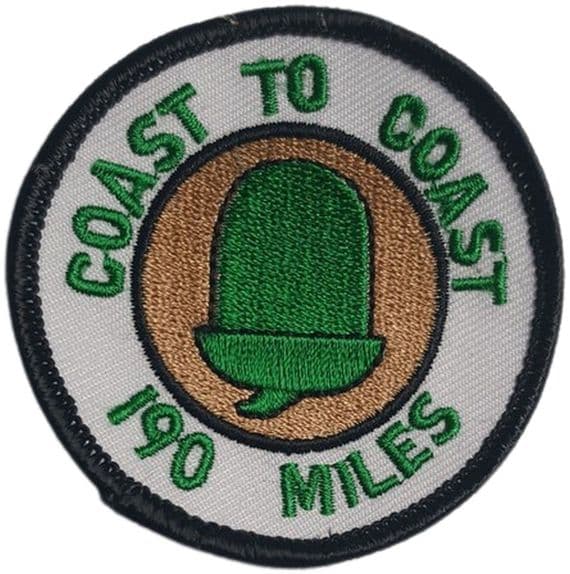 Coast to Coast Round patch | Buy Coast to Coast Round patch | NWFlags
