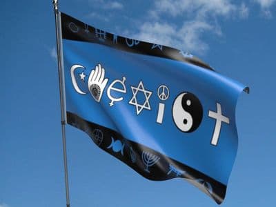 Coexist Flag 5ft x 3ft