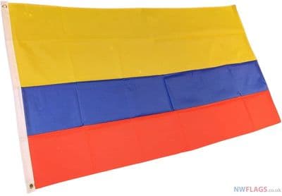 Colombia Flag - 5ft x 3ft | Standard Polyester