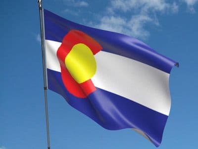 Colorado State 5ft x 3ft Flag