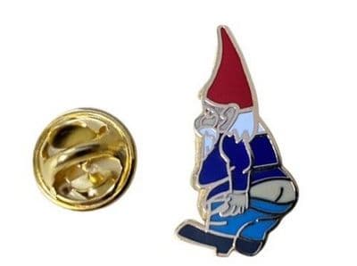 Comic Gnome Pin Badge