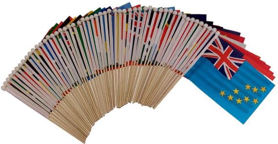 Buy Commonwealth Country Hand Flag Bundle | NWFlags