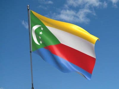 Comoros 5ft x 3ft Flag