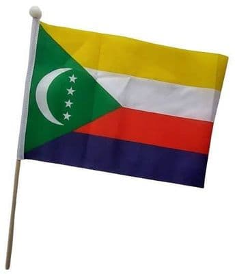 Comoros Hand Flag