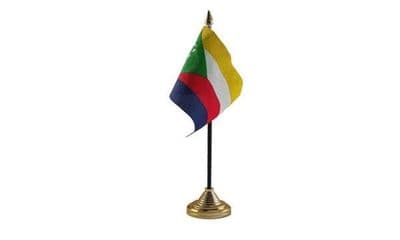 Comoros Table Flag
