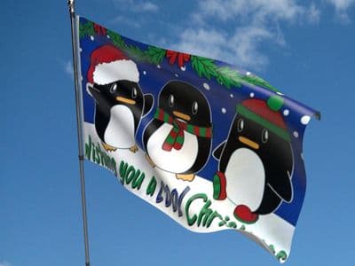 Cool Christmas Flag 5ft x 3ft