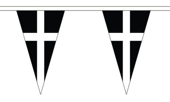 Cornwall Triangle Bunting | Buy Cornwall Triangle Bunting | NWFlags