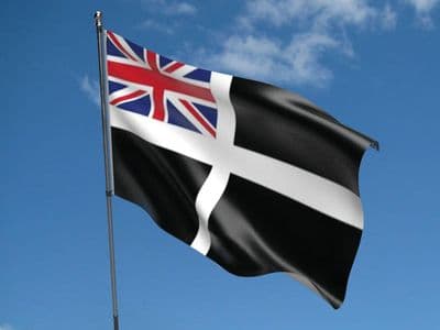 Cornwall Ensign 5ft x 3ft Flag