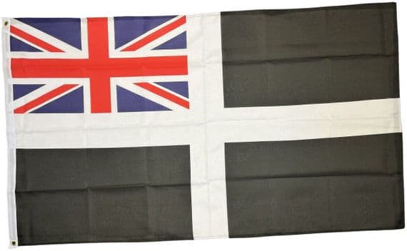 Cornwall Ensign 5ft x 3ft 150Denier Heavy Polyester Flag | Buy Cornwall Ensign 5ft x 3ft 150Denier Heavy Polyester Flag | North West Flags