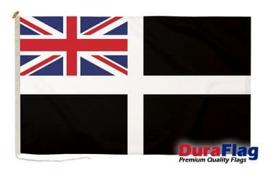 Cornwall Ensign Premium Quality DuraFlag Rope & Toggle - 5ft x 3ft