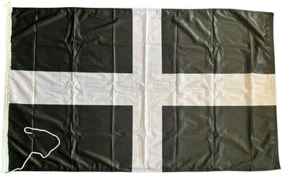 Cornwall Premium Quality Flag with Rope & Toggle - 5ft x 3ft