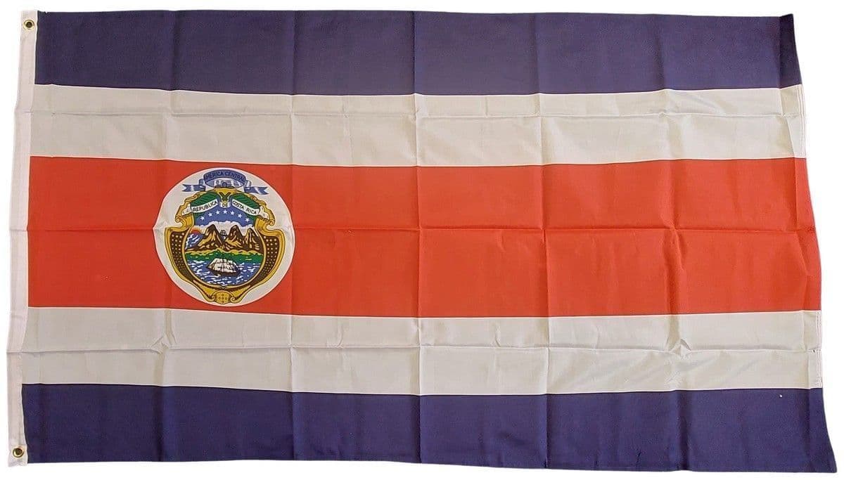 Costa Rica Flag Buy Costa Rica Flag North West Flags