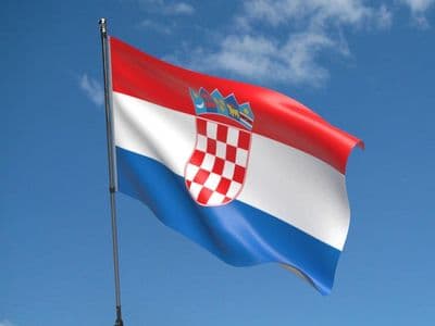 Croatia 5ft x 3ft Flag