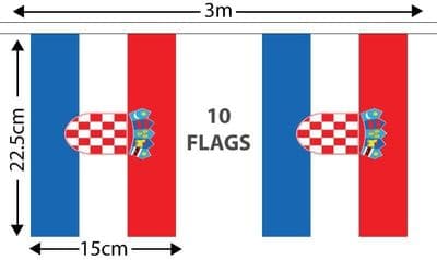 Croatia Bunting 3m