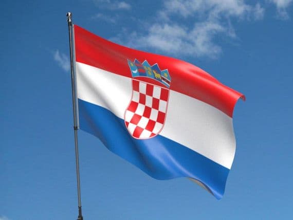 Croatia Flag 5ft x 3ft | Buy Croatia Value Flag | North West Flags