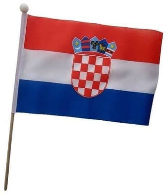 Croatia Hand Flag