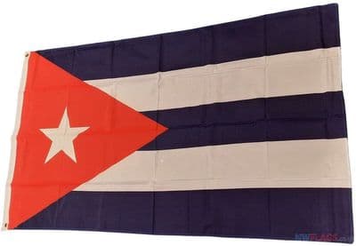 Cuba Flag - 5ft x 3ft | Standard Polyester