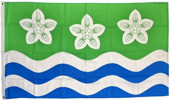 Cumberland 5ft x 3ft 150Denier Heavy Polyester Flag | Buy Cumberland 5ft x 3ft 150Denier Heavy Polyester Flag | North West Flags