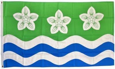 Cumberland Flag 5ft x 3ft - Knitted Heavy Polyester
