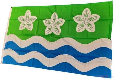 Cumberland Flag - 5ft x 3ft | Standard Polyester