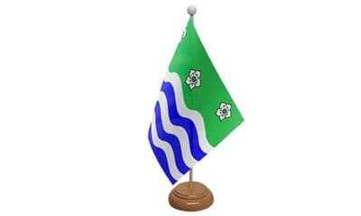 Cumberland Wooden Table Flag