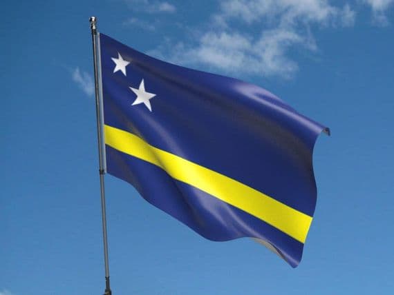 Curacao Flag 5ft x 3ft | Buy Curacao Value Flag | North West Flags