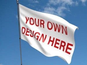 Custom Printed Flag | Free UK Delivery | NWFlags Online