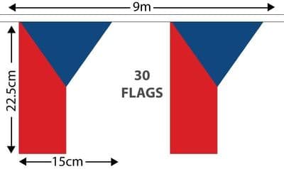Czech Republic Bunting 9m