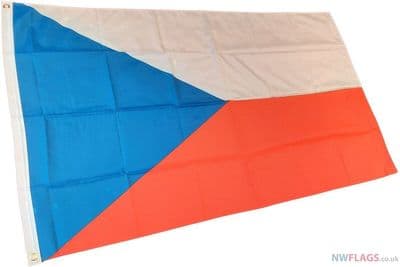 Czech Republic Flag - 5ft x 3ft | Standard Polyester