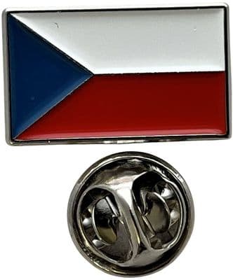 Czech Republic Flag Pin Badge