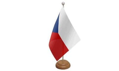 Czech Wooden Table Flag