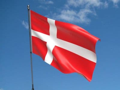 Denmark 5ft x 3ft Flag