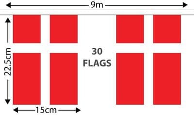 Denmark Bunting 9m
