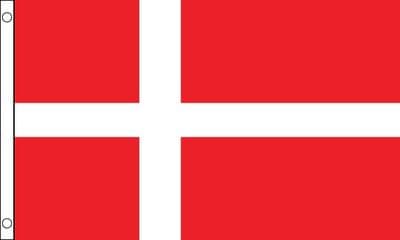 Denmark GIANT Flag - 8ft x 5ft