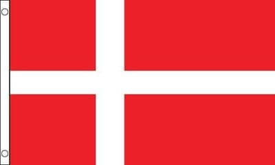 Denmark VALUE Flag - 3ft x 2ft