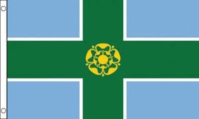 Derbyshire Flag GIANT 8ft x 5ft