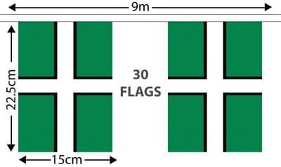 Devon Bunting 9m