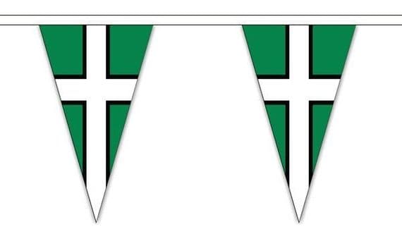 Devon Triangle 5m Bunting | Buy Devon Triangle 5m Bunting | NWFlags