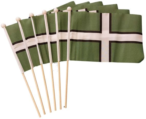 Devon Pack of Hand Flags | Buy Devon Pack of Hand Flags | NWFlags