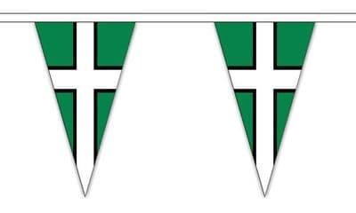 Devon Triangle Bunting (5m) - 12 Flags