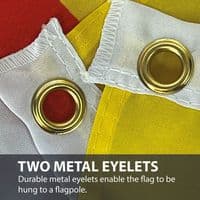 Dorset 5ft x 3ft 150Denier Heavy Polyester Flag | Buy Dorset 5ft x 3ft 150Denier Heavy Polyester Flag | North West Flags