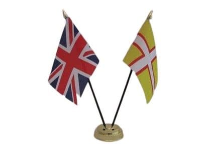 Dorset with UK Friendship Table Flag
