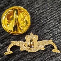 Double Dolphin Small Pin Badge | Buy Double Dolphin Small Pin Badge