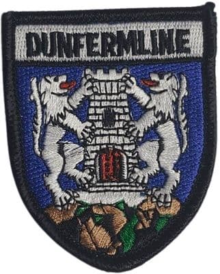 Dunfermline Badge Embroidered Sew on patch